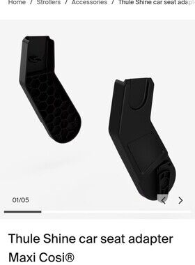 NWT Thule Shine Maxi-Cosi Car Seat Adapter